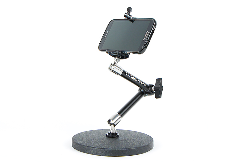 Desktop cell phone holder